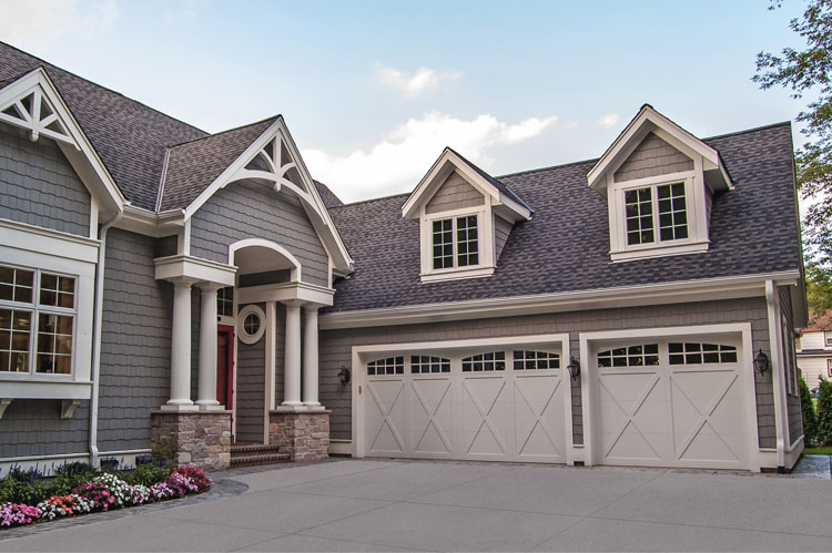 overlay carriage house garage door installation company